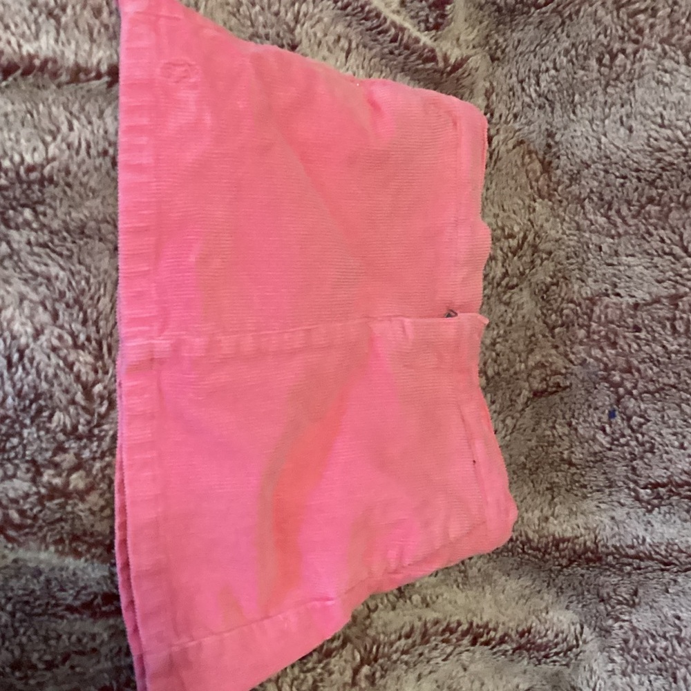 Ralph Lauren Kids Bright Pink Corduroy Skirt